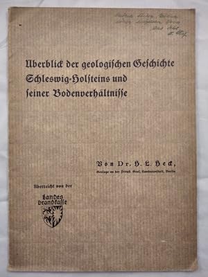 Überblick der geologischen Geschichte Schleswig-Holsteins und seiner Bodenverhältnisse.