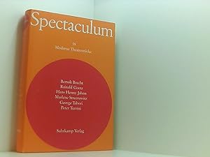 Spectaculum 59: Sechs moderne Theaterstücke und Materialien