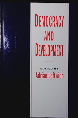 Immagine del venditore per Democracy and development. theory and practice. venduto da Antiquariat Bookfarm