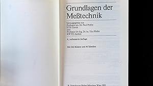 Imagen del vendedor de Grundlagen der Messtechnik. a la venta por Antiquariat Bookfarm