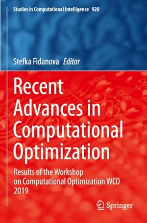 Immagine del venditore per Recent Advances in Computational Optimization : Results of the Workshop on Computational Optimization WCO 2019 venduto da AHA-BUCH GmbH