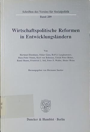 Image du vendeur pour Wirtschaftspolitische Reformen in Entwicklungslndern. mis en vente par Antiquariat Bookfarm