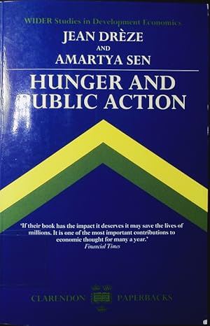 Seller image for Hunger and public action. for sale by Antiquariat Bookfarm