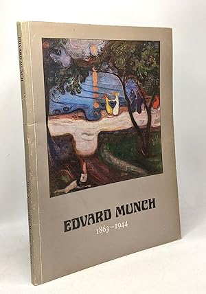 Image du vendeur pour Edvard Munch - 1863-1944 - Muse national d'Art Moderne Paris -- Haus der Kunst Munich -- Hayward Gallery Londres mis en vente par crealivres