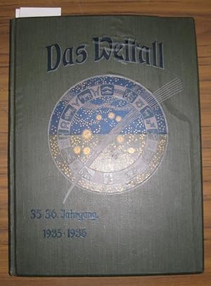 Das Weltall. Bildgeschmückte Zeitschrift für Astronomie und verwandte Gebiete. 35. Jahrgang Oktob...