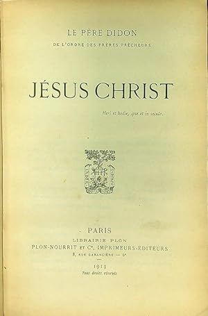 Image du vendeur pour Jesus Christ mis en vente par Librodifaccia