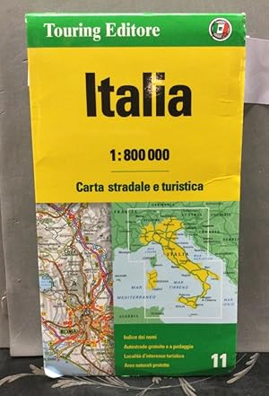 Italy 1 : 800 000. Carta stradale e turistica. Viersprachig.