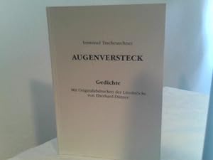 AUGENVERSTECK " GEDICHTE " Mit Originalabdrucken der Linolstöcke von Eberhard Dänzer