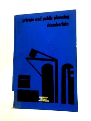 Image du vendeur pour Private and Public Planning mis en vente par World of Rare Books