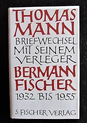 Seller image for Briefwechsel mit seinem Verleger Gottfried Bermann Fischer 1932 - 1955. Hrsg.v. P.de Mendelssohn. (m. Register v. K.Beck). for sale by Antiquariat Seidel & Richter