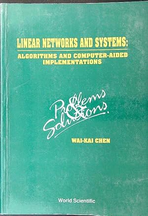 Imagen del vendedor de Linear Networks and Systems: Algorithms and Computer-Aided Implementations a la venta por Librodifaccia