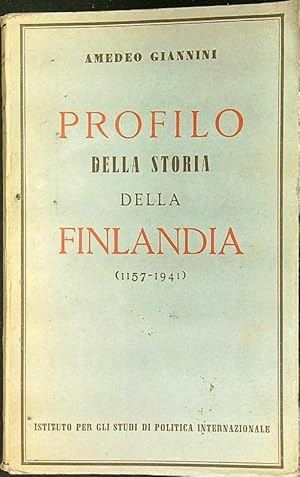 Bild des Verkufers fr Profilo della storia della Finlandia (1157-1941) zum Verkauf von Librodifaccia