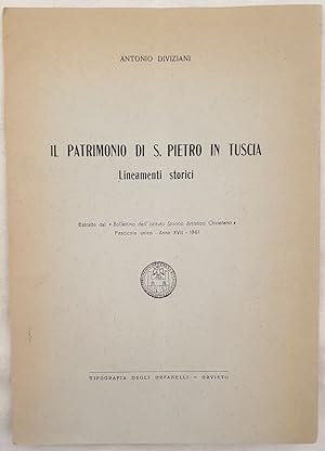 IL PATRIMONIO DI S. PIETRO IN TUSCIA LINEAMENTI STORICI,