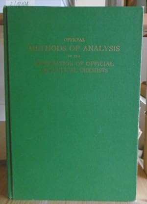 Seller image for Official Methods of Analysis of the Association of Official Analytical Chemists. 12th Edition, for sale by Versandantiquariat Trüffelschwein
