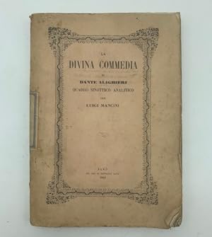 La Divina Commedia di Dante Alighieri. Quadro sinottico analitico