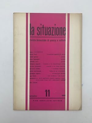 La situazione. Rivista bimestrale di poesia e cultura, numero 11, settembre 1959