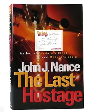 Seller image for THE LAST HOSTAGE Signed for sale by Rare Book Cellar