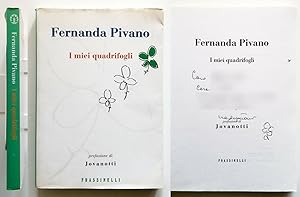 Fernanda Pivano I miei quadrifogli Autografato Frassinelli 2000 Prefazione Jovanotti