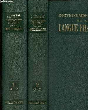 Bild des Verkufers fr Dictionnaire gnral de la langue franaise du commencement du XVIIe sicle jusqu' nos jours, prcd d'un Trait de la formation de la langue, tomes I et II (2 volumes) zum Verkauf von Le-Livre