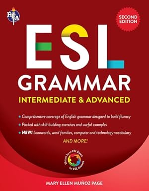 Imagen del vendedor de ESL Grammar- Intermediate & Advanced a la venta por GreatBookPrices