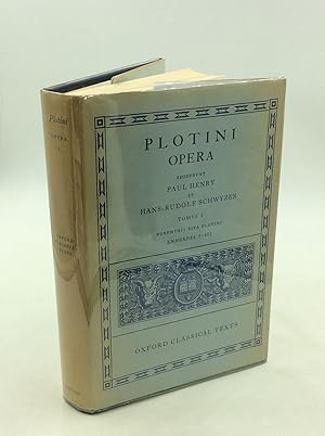 PLOTINI: OPERA, Tomus I: Porphyrii Vita Plotini Enneades I-III