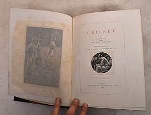 Cricket; The Badminton Library of Sports and Pastimes
