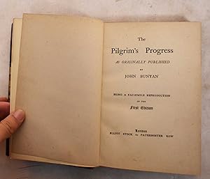 The Pilgrim's Progress: As Originally Published by John Bunyan