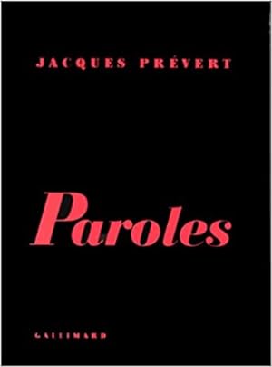Imagen del vendedor de Paroles (Le Point du Jour) (French Edition) a la venta por Bulk Book Warehouse