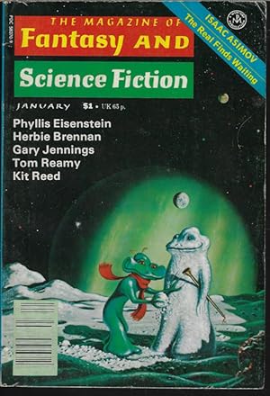 Seller image for The Magazine of FANTASY AND SCIENCE FICTION (F&SF): January, Jan. 1978 for sale by Books from the Crypt