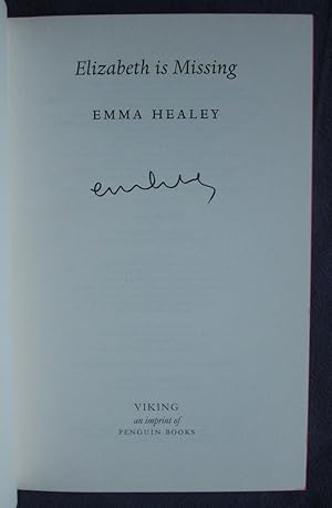 Seller image for Elizabeth is Missing for sale by C L Hawley (PBFA)