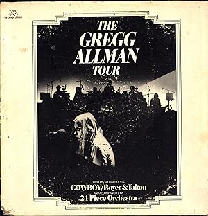 Seller image for The Gregg Allman Tour with his special guests Cowboy / Boyer & Talton and accompanied by a 24-piece orchestra (TWO-DISC VINYL ROCK 'N ROLL LP) for sale by Cat's Curiosities
