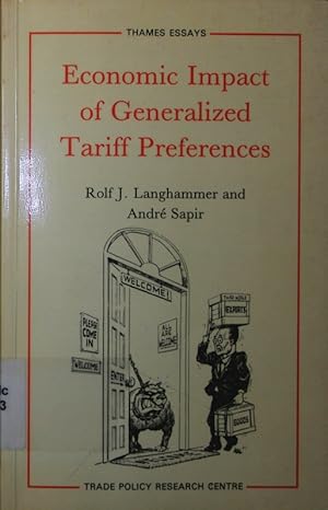 Seller image for Economic impact of generalized tariff preferences. for sale by Antiquariat Bookfarm