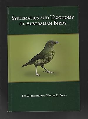 Imagen del vendedor de Systematics and Taxonomy of Australian Birds a la venta por Calluna Books