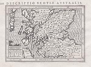 "Scotia Australis" - Scotland Schottland map Karte carte