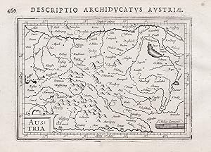 Image du vendeur pour Austria" - sterreich Austria Autriche map Karte carte mis en vente par Antiquariat Steffen Vlkel GmbH