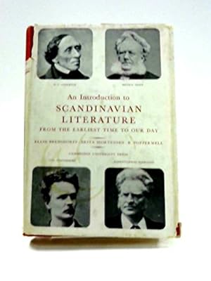 Seller image for An introduction to Scandinavian literature from the earliest time to our day for sale by WeBuyBooks