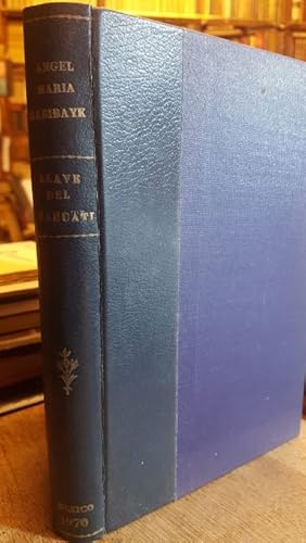 Image du vendeur pour LLAVE DEL NAHUATL. Coleccion de trozos clasicos, con gramatica y vocabulario, para utilidad de los principiantes mis en vente par Libreria Boulandier