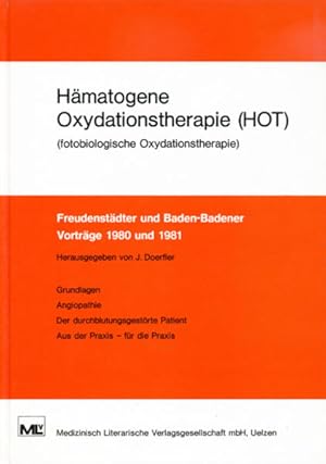 Hämatogene Oxydationstherapie (HOT) (fotobiologische Oxydationstherapie): Freudenstädter und Bade...