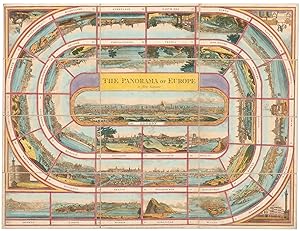 Bild des Verkufers fr The Panorama of Europe. a New Game. zum Verkauf von Altea Antique Maps