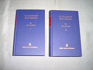 Cl. Claudiani quae exstant. Edidit et illustravit Joh. Matthias Gesner. 2 Bände.