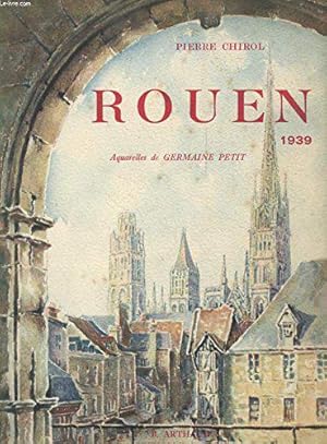 Bild des Verkufers fr Rouen 1939 zum Verkauf von JLG_livres anciens et modernes