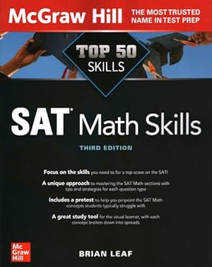 Image du vendeur pour Top 50 SAT Math Skills mis en vente par GreatBookPrices