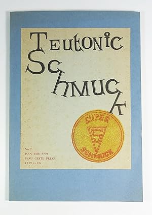 Seller image for Teutonic Schmuck n7 for sale by Librairie L'Autre sommeil