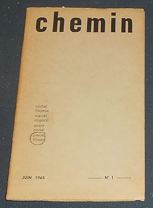 Seller image for Chemin revue trimestrielle for sale by Librairie Sedon