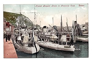 French Torpedo Boats in Granville Dock, Dover