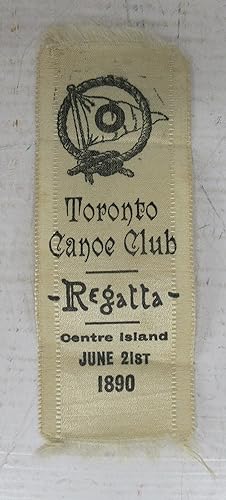 Toronto Canoe Club Regatta ribbon