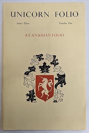 Seller image for Unicorn Folio Series Three Number One: A Canadian Folio (broadsides) for sale by Eureka Books