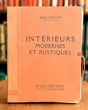 Imagen del vendedor de Intrieurs Modernes et Rustiques a la venta por BISON BOOKS - ABAC/ILAB