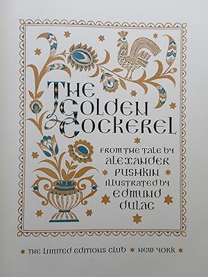 THE GOLDEN COCKEREL