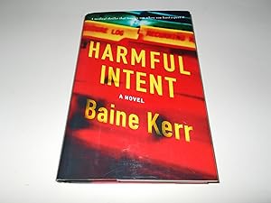 Seller image for Harmful Intent: A Novel for sale by Paradise Found Books